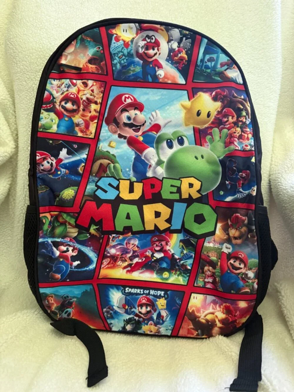 Super Mario 3-Piece Backpack